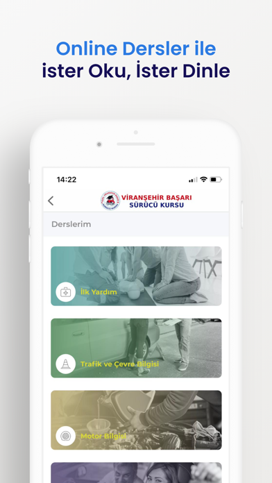 Viranşehir Başarı Sürücü Kursu Screenshot