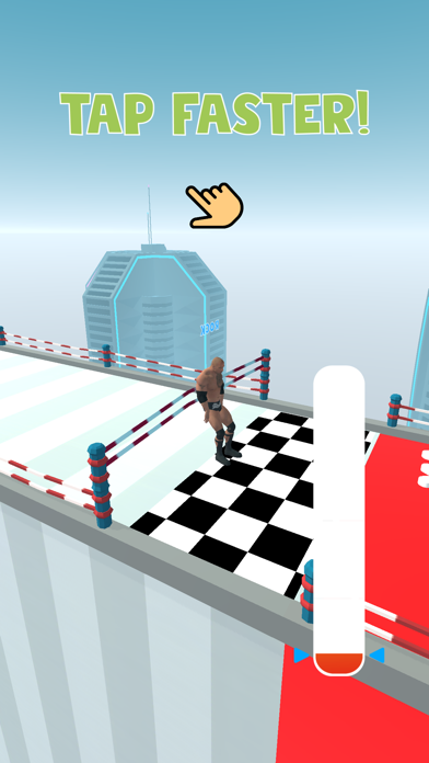 Wrestling Runner! Screenshot