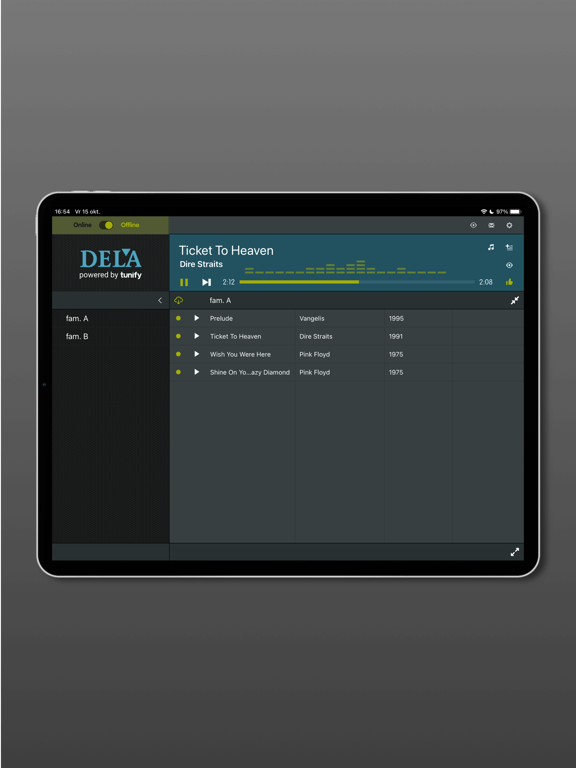 Screenshot #5 pour Dela Music