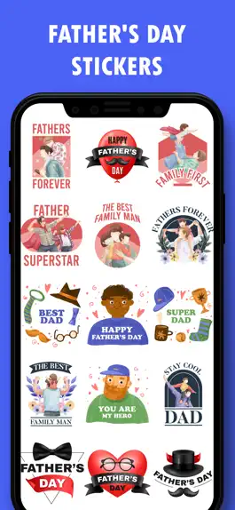 Game screenshot Happy Father's Day Stickers!! hack