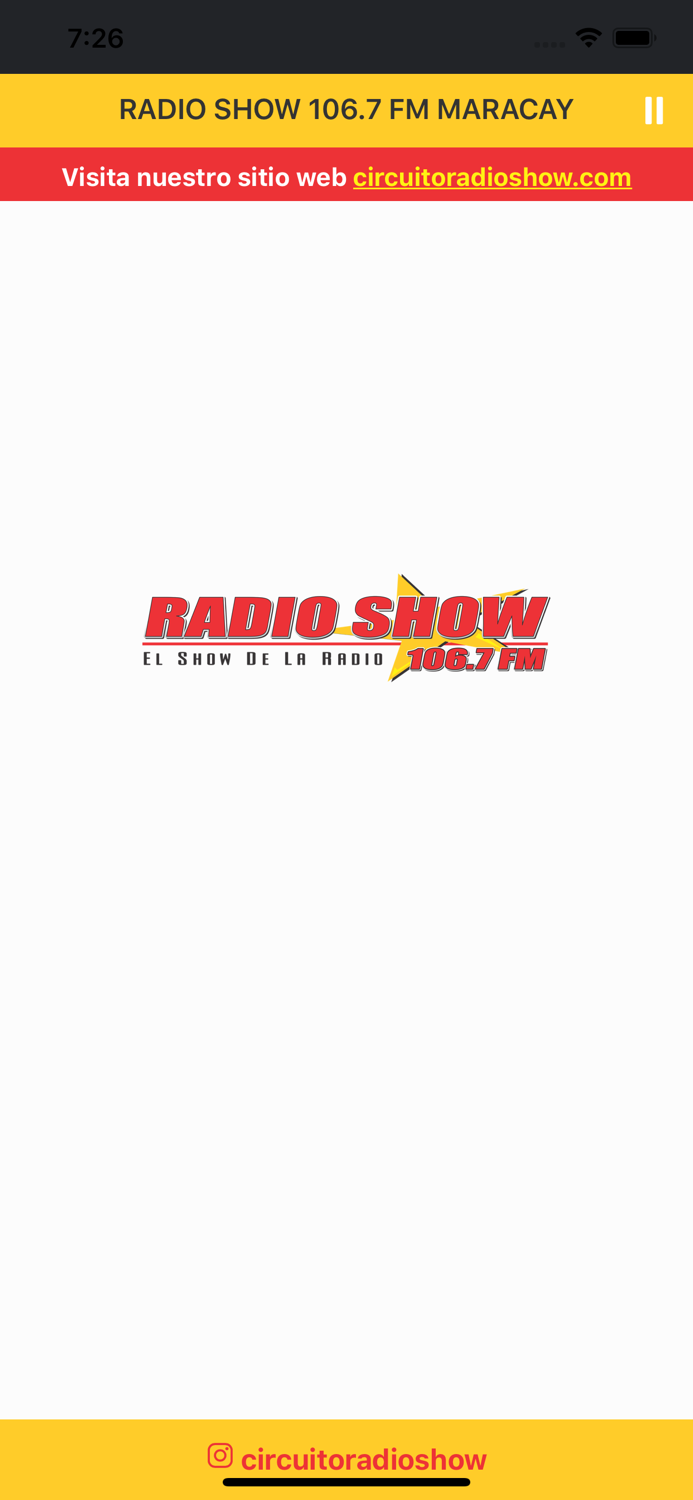 RADIO SHOW 106.7 FM MARACAY