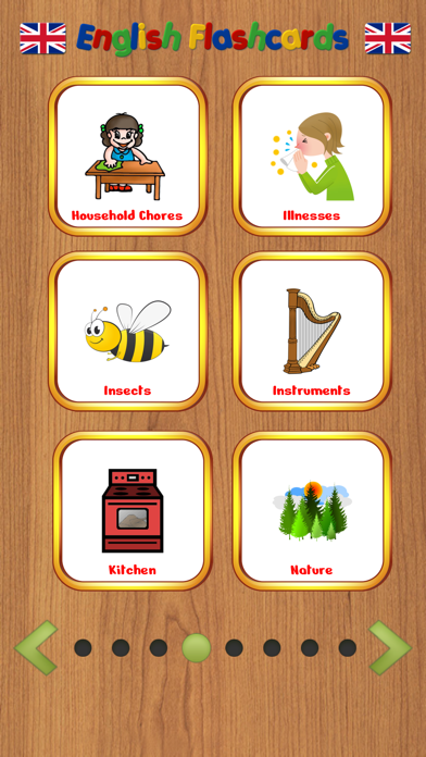 English Words Vocabulary Screenshot