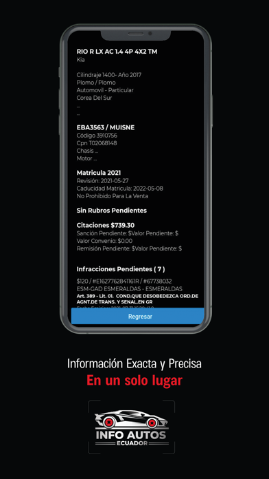 Autos Ecuador - Info Vehicular Screenshot