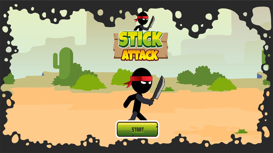 #4. Stick Attack (iOS) 由: pi2 games
