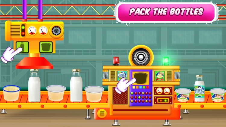 Milk the Farm Cow Factory Dash