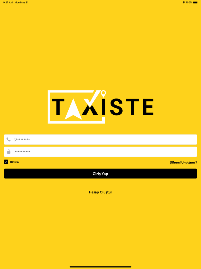 Taxiste - Hemen Gelsin