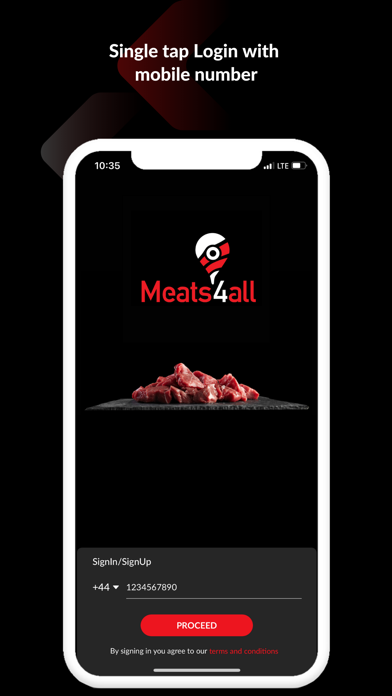 Meats4All - Customer Screenshot