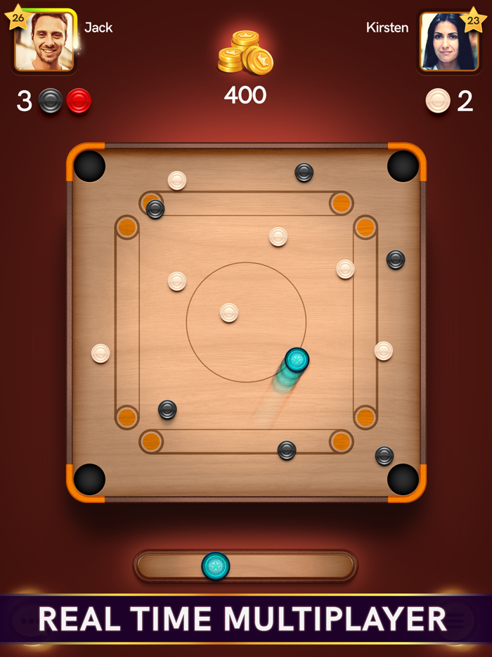 Carrom Pool Disc Game