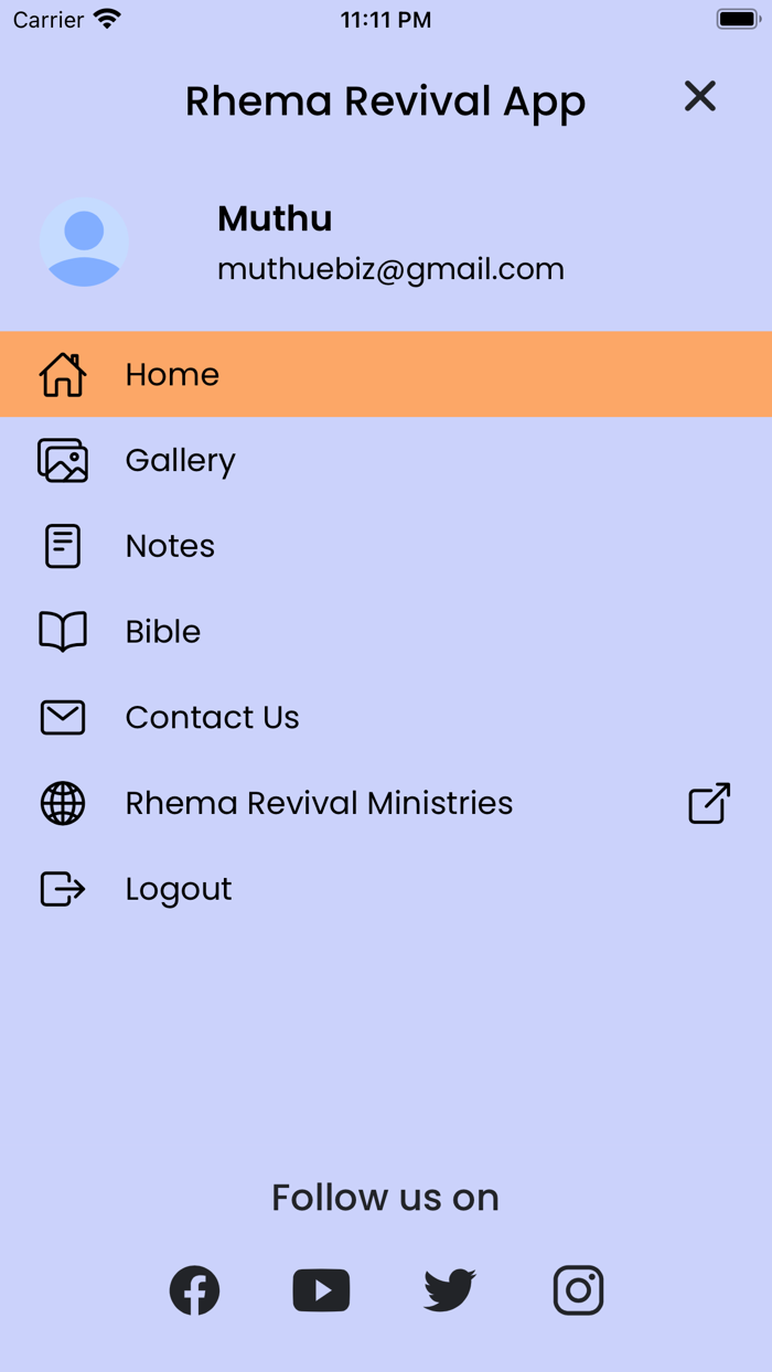 Rhema Revival App