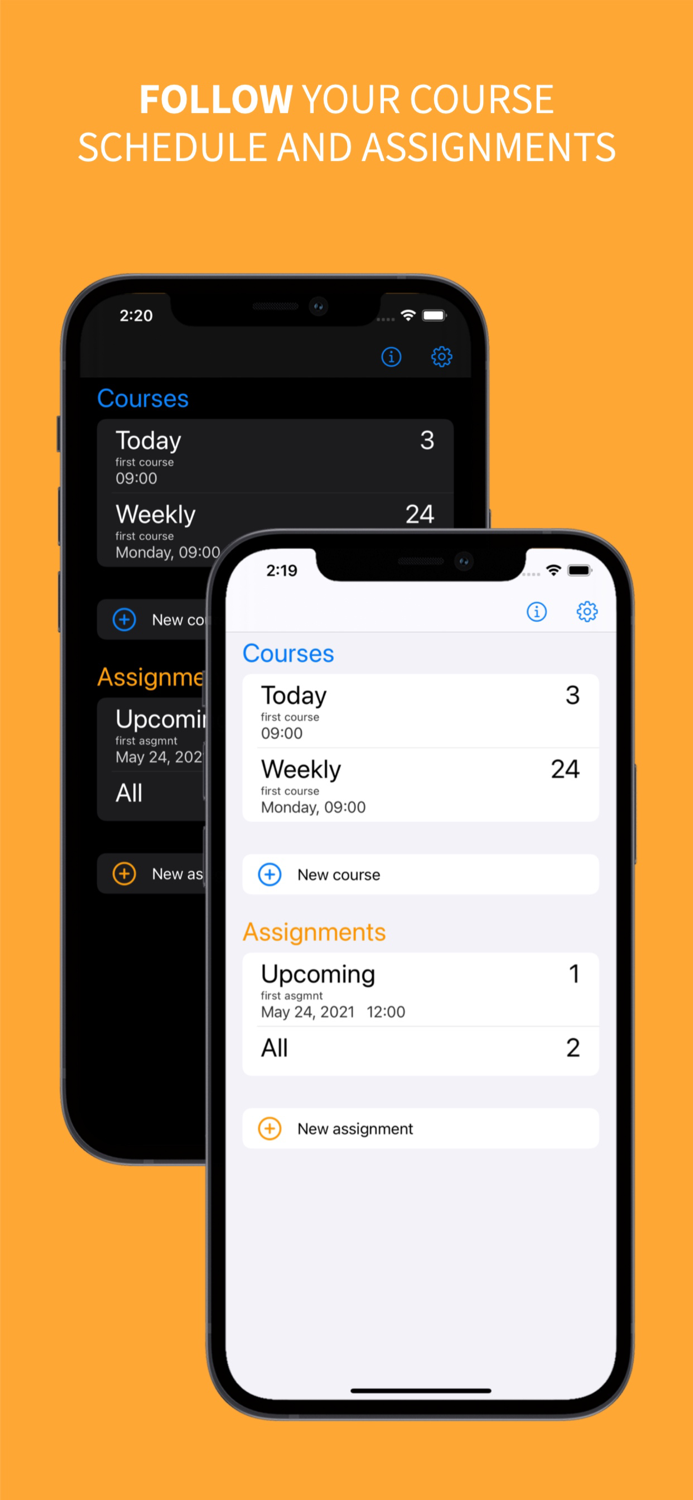 Class Hours - Timetable
