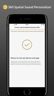 360 spatial sound personalizer iphone bildschirmfoto 3