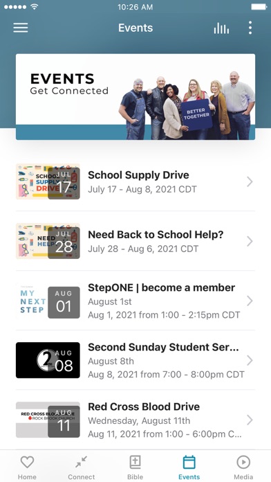 Rock Brook Church App screenshot 3