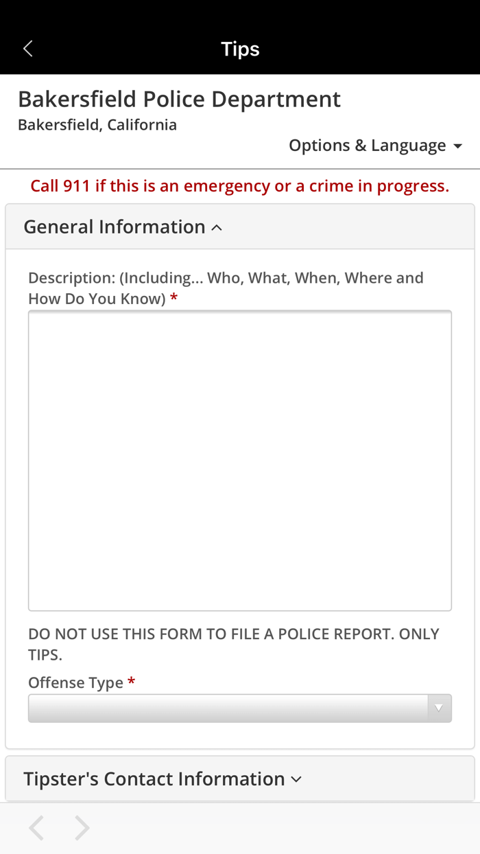 Bakersfield Police Department