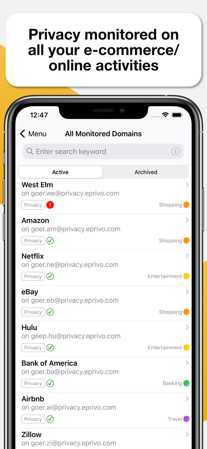 EPRIVO Private Identity Guard
