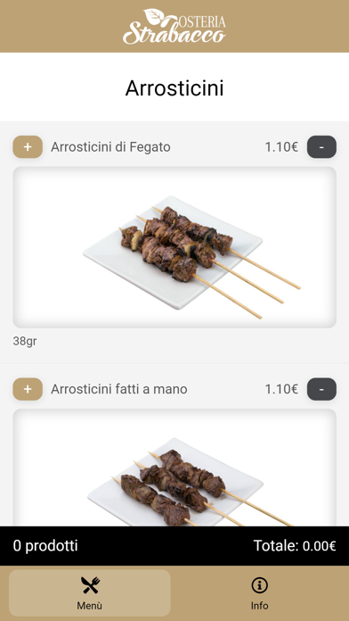 Osteria Strabacco Screenshot