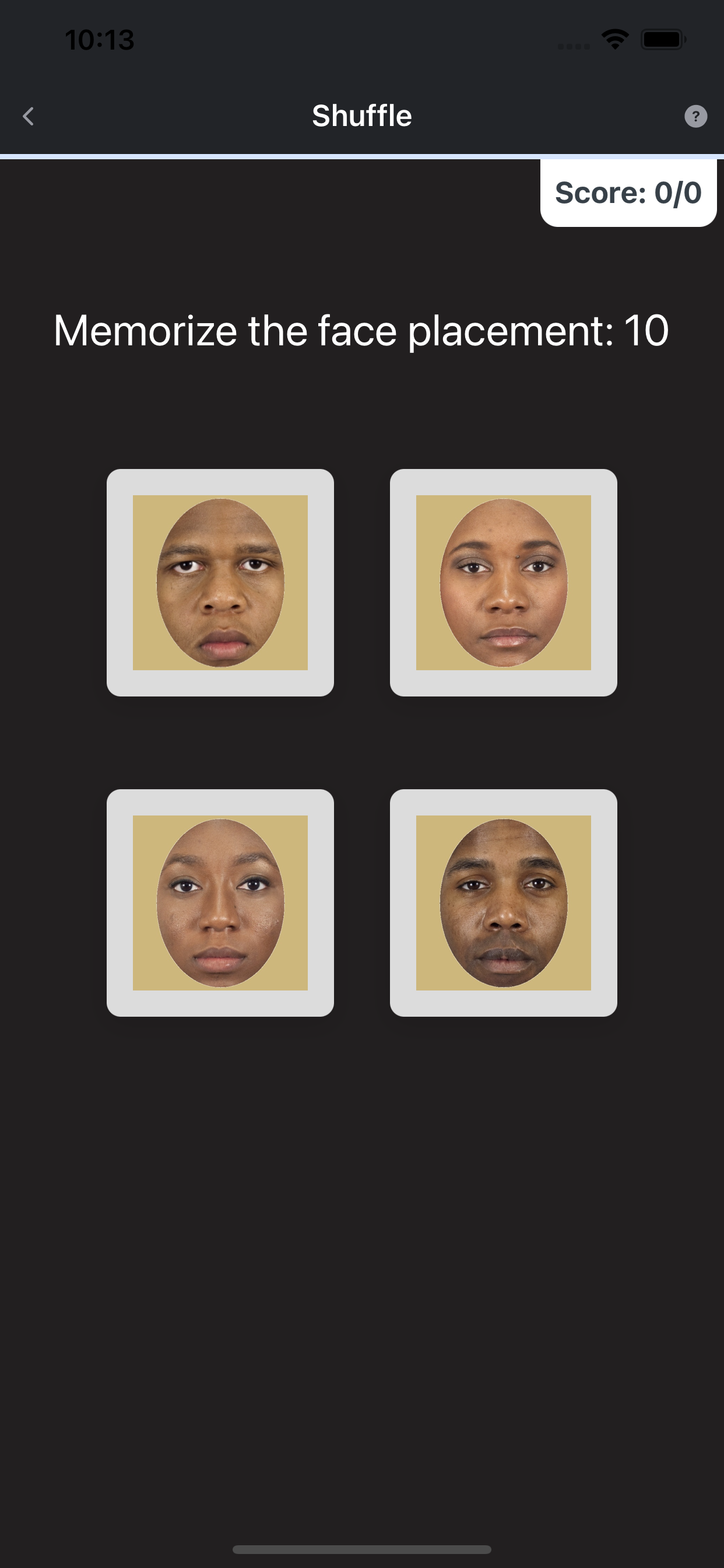 CU Face Race