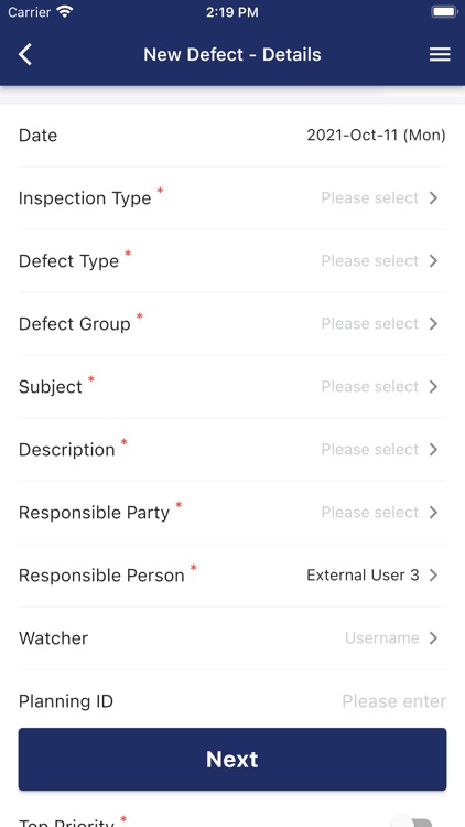 Nexplore Punchlist screenshot-3