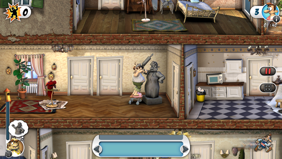 #5. Neighbours back From Hell (iOS) Bởi: HandyGames