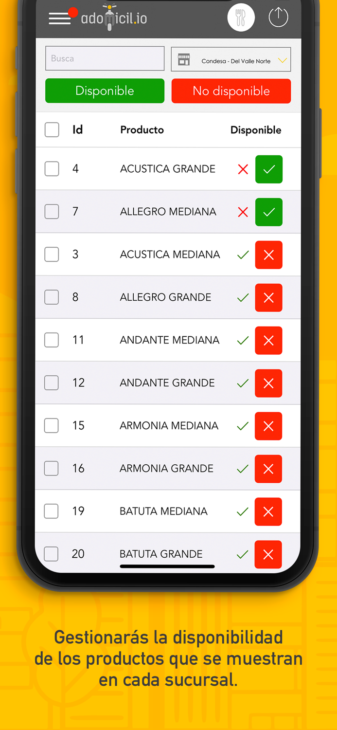 Logística aDomicil.io