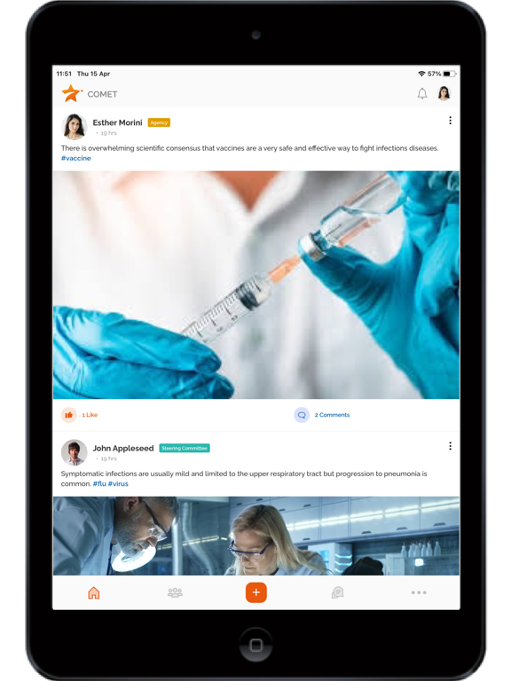 Screenshot #4 pour COMET, the HCP network