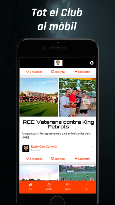 Screenshot #1 pour Rugby Club Cornellà