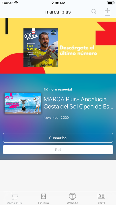 Screenshot #1 pour Marca Plus