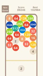 2048 bubble pop iphone screenshot 1