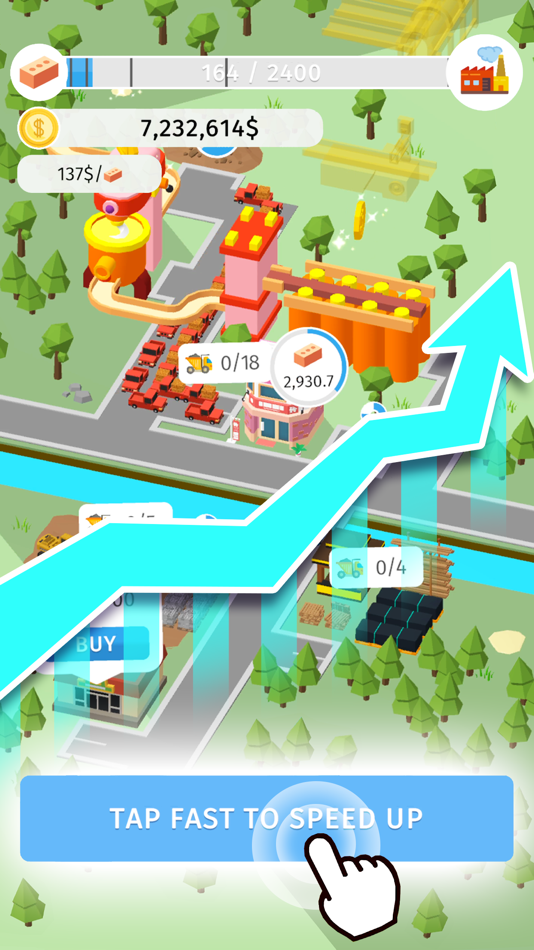 #5. Idle Factories Builder (iOS) By: AI Games FZ