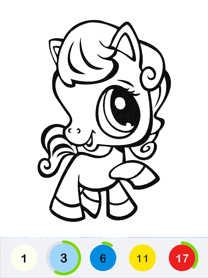 Littlest Sweety Pet Coloring