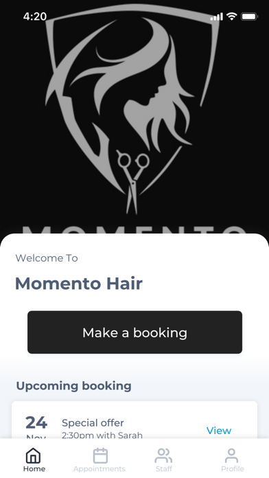 Momento Hair Screenshot