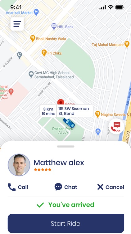 CueRide Driver