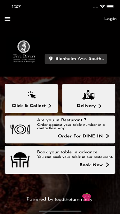 Five Rivers Restaurant Screenshot