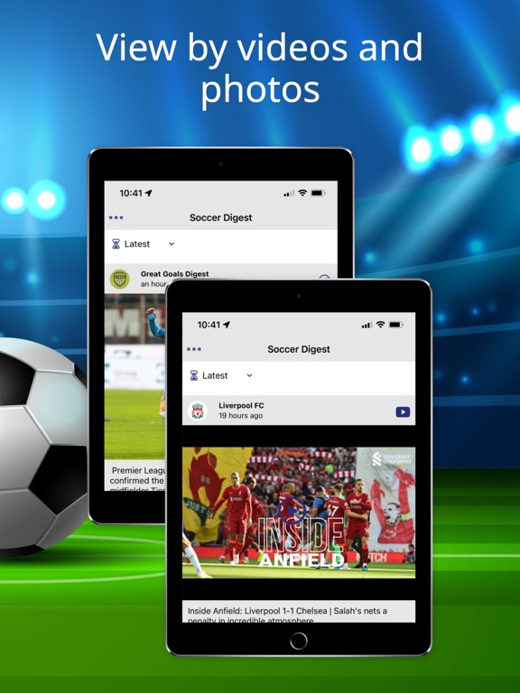 Screenshot #6 pour Soccer Digest