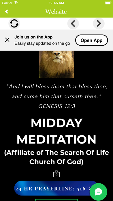Midday Meditation Screenshot