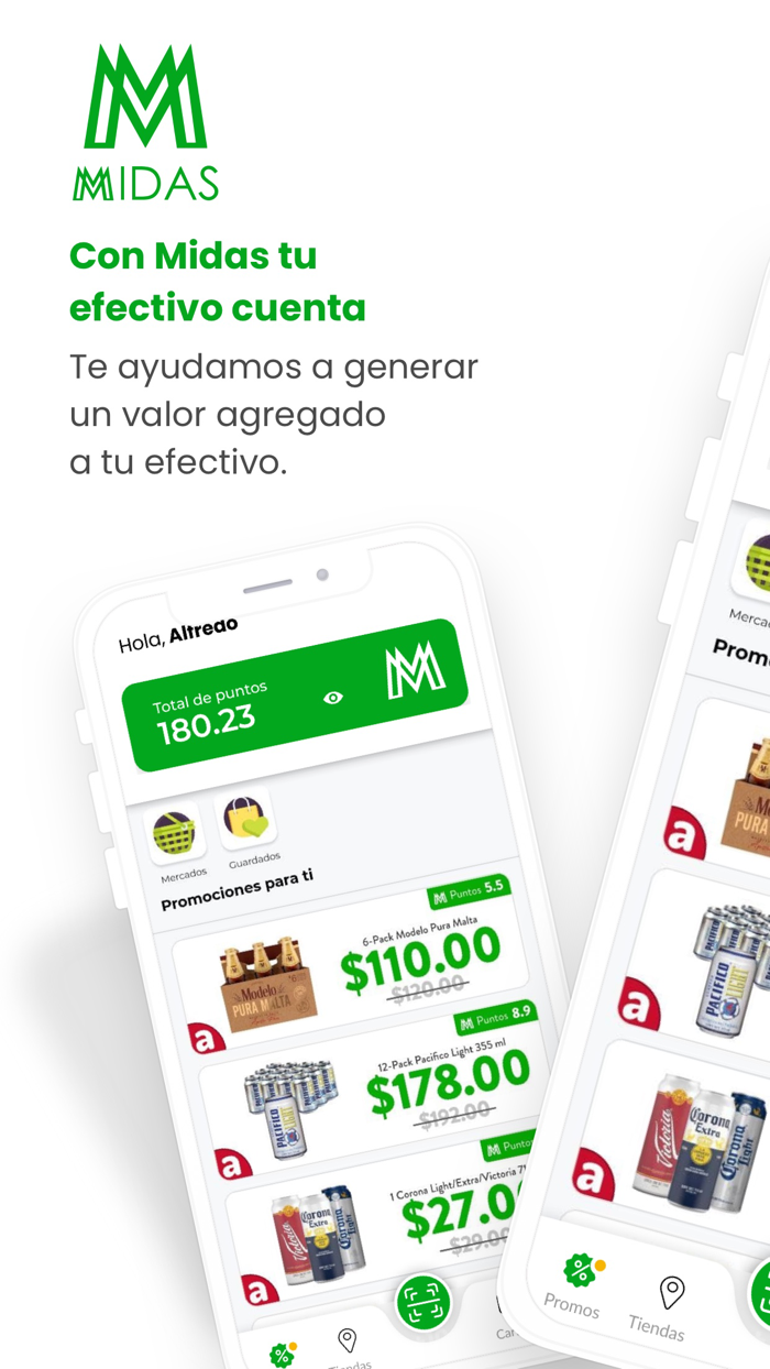 MIDAS - Tu efectivo cuenta