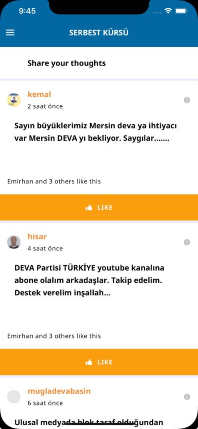 DEVA Partisi