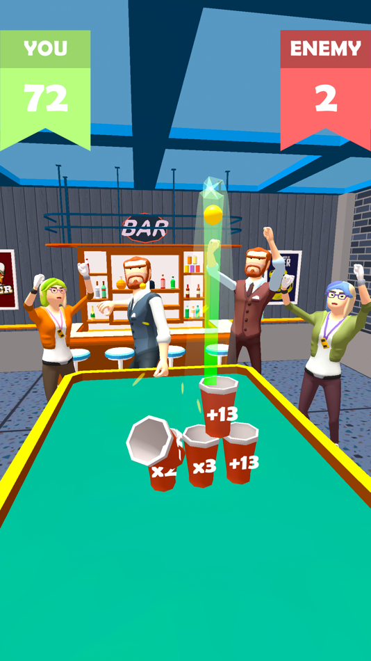 #4. Math Pong! (iOS) 由: FURTLE GAME OYUN ANIMASYON YAZILIM VE BILISIM TEKNOLOJILERI TICARET ANONIM SIRKETI