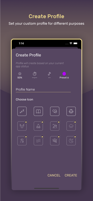 Screen Light Table Lamp Screenshot