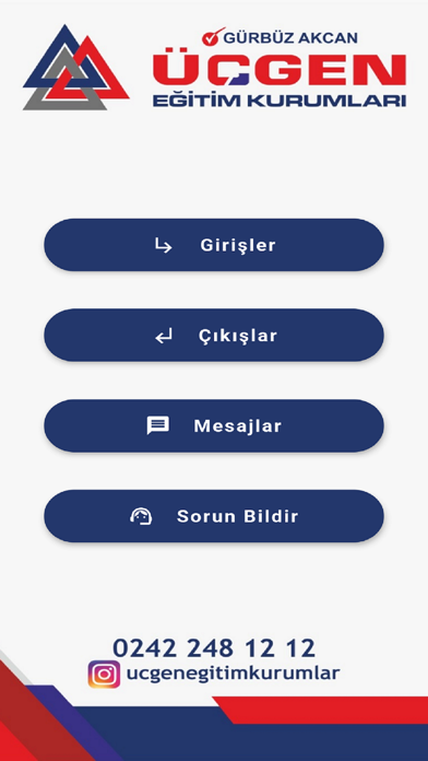 Üçgen Eğitim Kurumları Screenshot