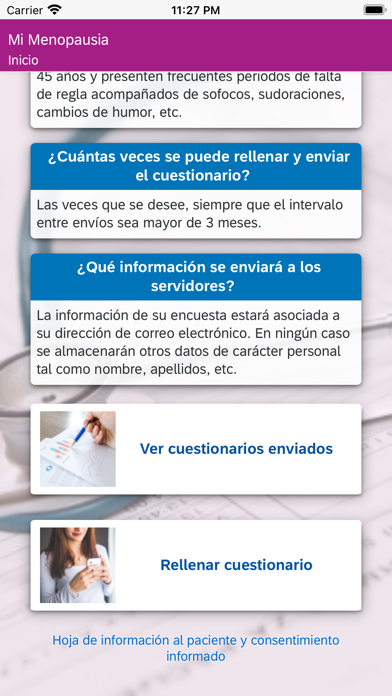 Mi Menopausia Screenshot