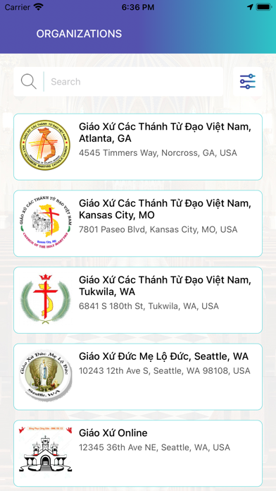 My Organization Today Screenshot