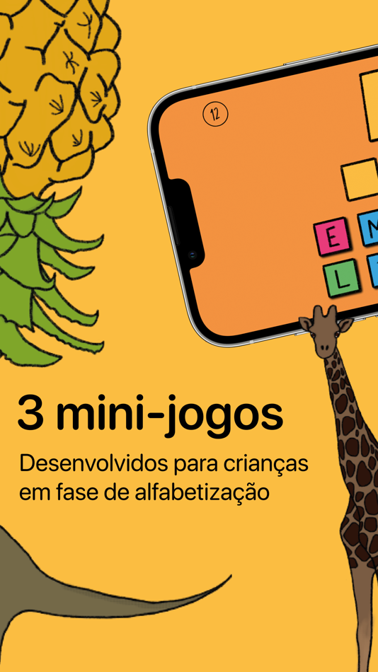 #3. Alfabrincando (iOS) 由: Fernanda Castro