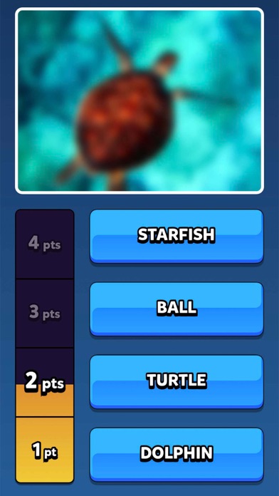 Blurry Quiz Screenshot
