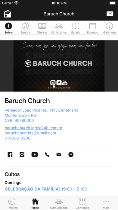 Baruch Church Screenshot