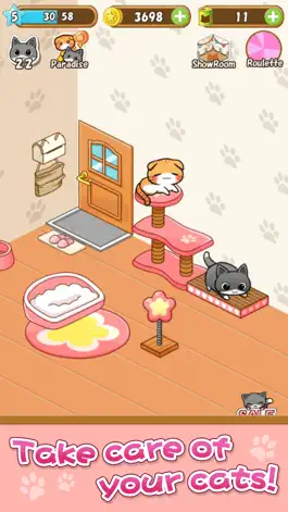 Game screenshot Cat Room - Cute Cat Games mod apk