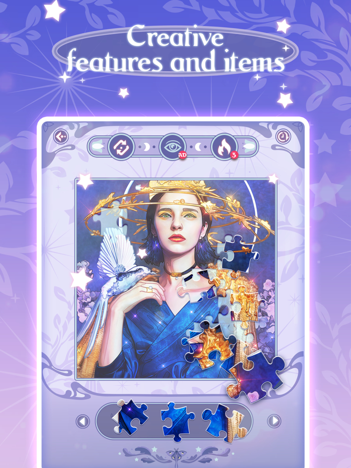 Happy jigsaw puzzles - calm