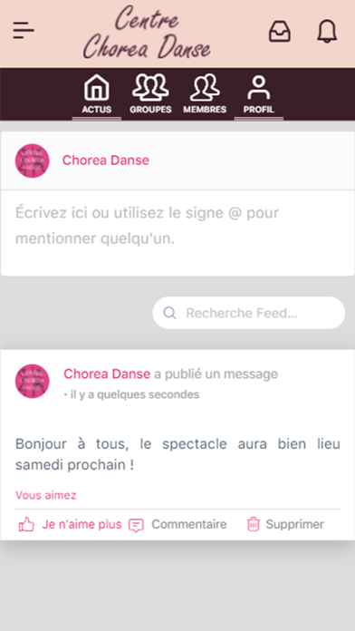 Screenshot #2 pour Centre Chorea Danse
