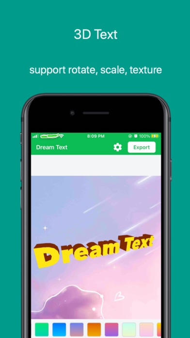 Dream Text: Add Text to Photos Screenshot