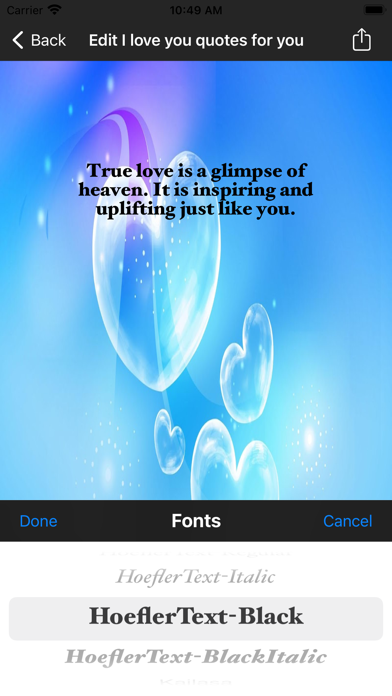I love you quotes for you Screenshot