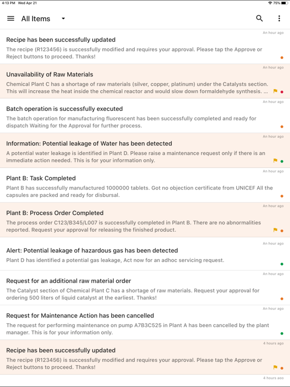 Screenshot #5 pour Work Tasks Pro